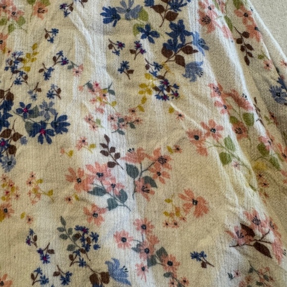 Knit Works Girls Size 12 Floral Ruffle Dress - Picture 2 of 7